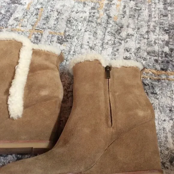 MARC FISHER LTD BRENDAN WEDGE BOOTIE! EUC! SZ 9 - Picture 6 of 11